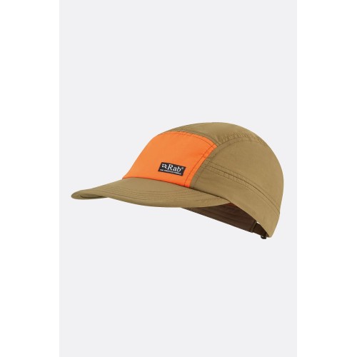 Rab Vista 5 Panel Cap Oak/Dark Melba